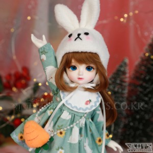 娃娃衣服 HDF Hi Rabbit set Mint