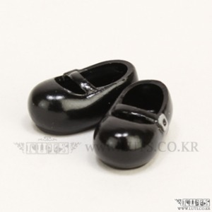 娃娃衣服 Obitsu 11 Doll Shoes OBS 004 Black