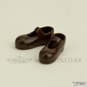 娃娃衣服 Obitsu 11 Doll Shoes OBS 005  Brown