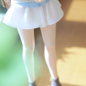 娃娃衣服 SDG Flare Mini Skirt White