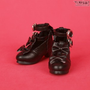 娃娃鞋子 KDS 142 Black