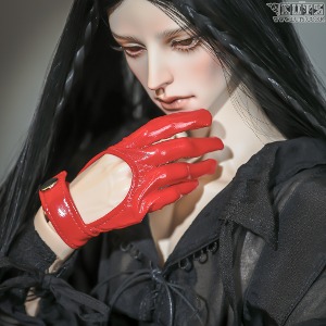 娃娃衣服 GSDF half-moon gloves Red