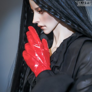 娃娃衣服 GSDF Wrist Gloves Red