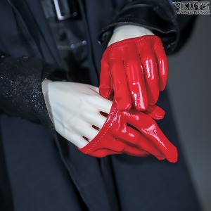 娃娃衣服 GSDF Half Glove Red