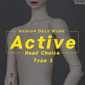 娃娃 Senior Delf Muse Type3 Active ver Head Choice